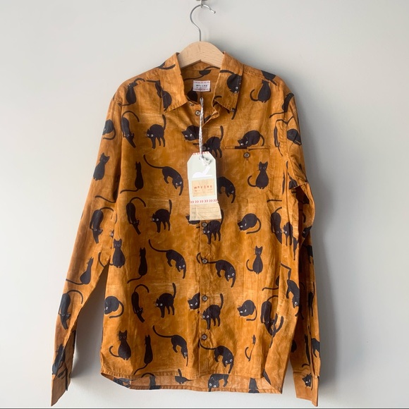 Morley Other - Morley Ben Kitty Button Down Shirt
